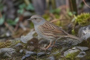 Image of a Dunnock in its natural habitat