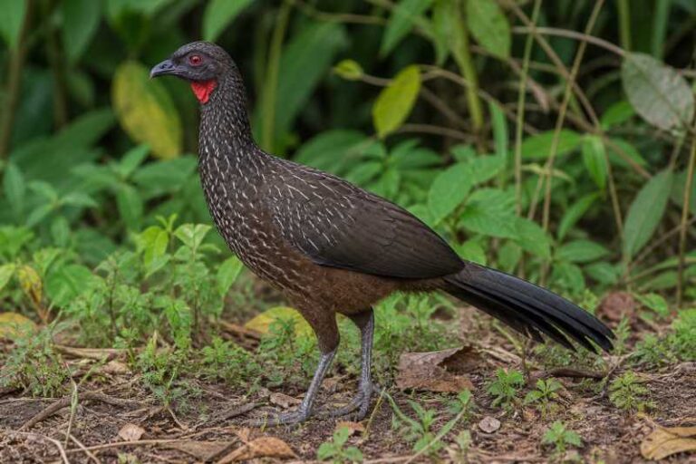 Image of a Dusky-legged Guan in its natural habitat