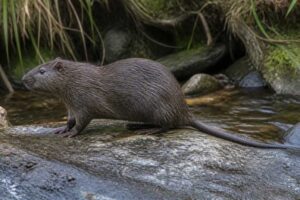 Image of a Ferreira's Fish-eating Rat in its natural habitat