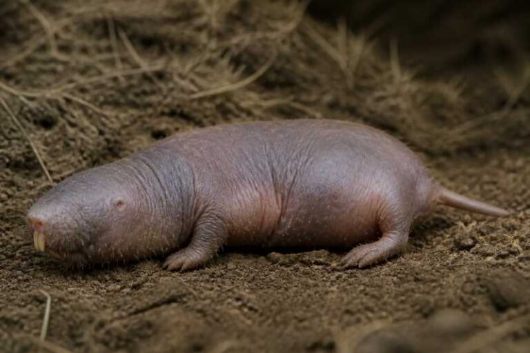 Image of a Giant Blind Mole-rat in its natural habitat