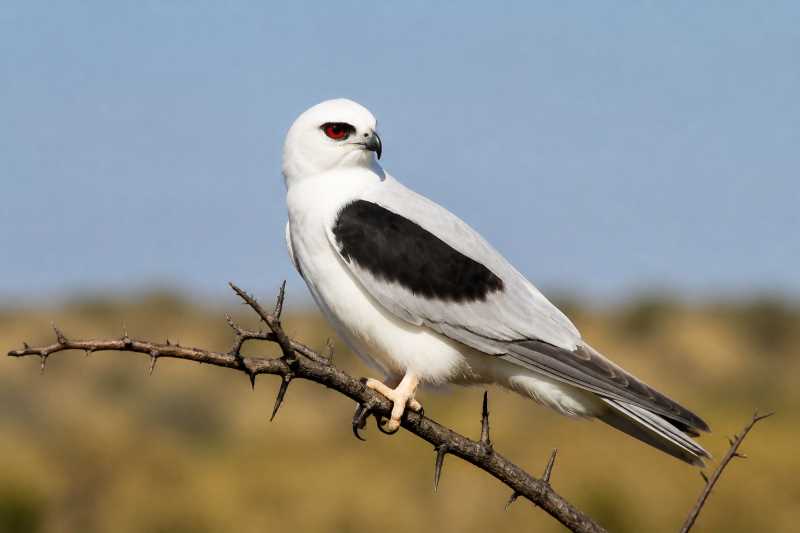 Image of a Letter-winged Kite in its natural habitat