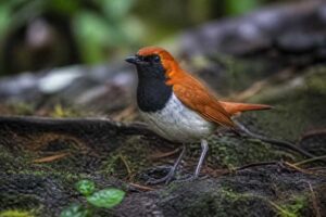 Image of a Okinawa Robin in its natural habitat