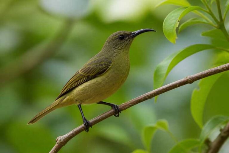 Image of a Olive Sunbird in its natural habitat
