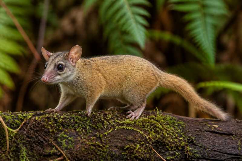 Image of a Pancho's Monito del Monte in its natural habitat