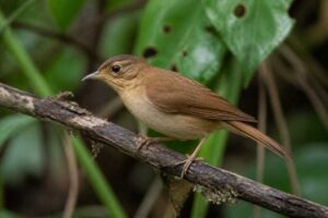 Image of a Planalto Foliage-gleaner in its natural habitat