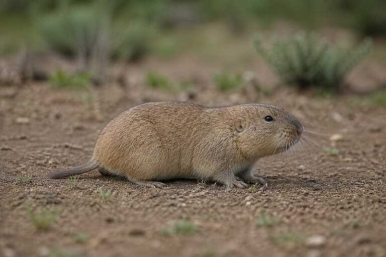 Image of a Robust Tuco-tuco in its natural habitat