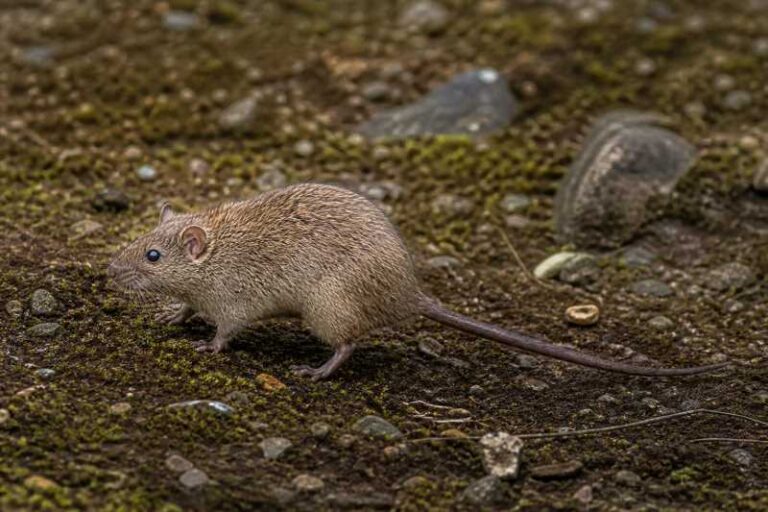 Image of a Sabuni's Brush-furred Rat in its natural habitat