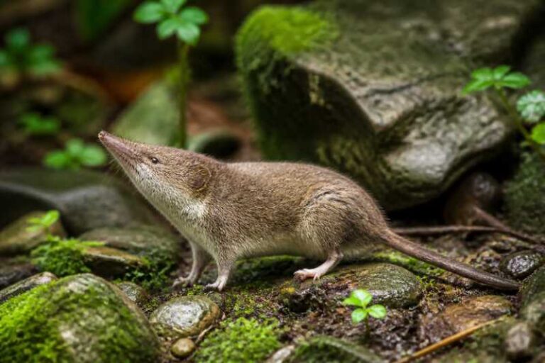 Image of a Shrew Gymnure in its natural habitat