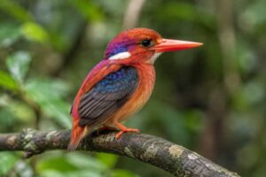 Image of a Philippine Dwarf Kingfisher in its natural habitat